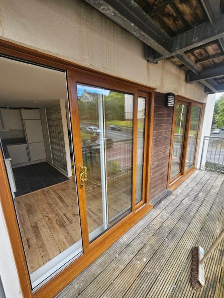 Oak Sliding Patio doors in Glasgow