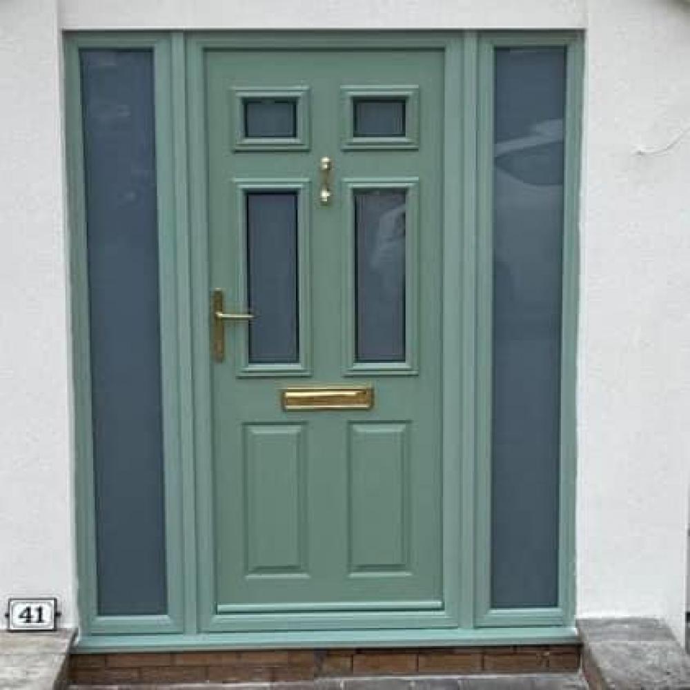 Chartwell Green composite door 
